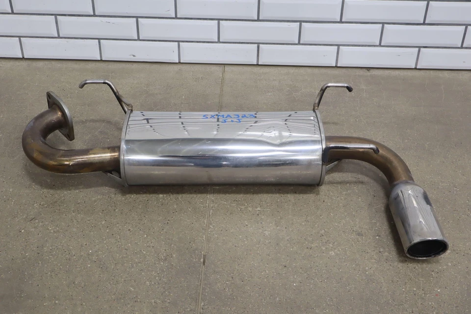 1999-2000 Mazda Miata NB (Manual Trans) Aftermarket Racing Beat Muffler *Dented* Foto 1 de 4