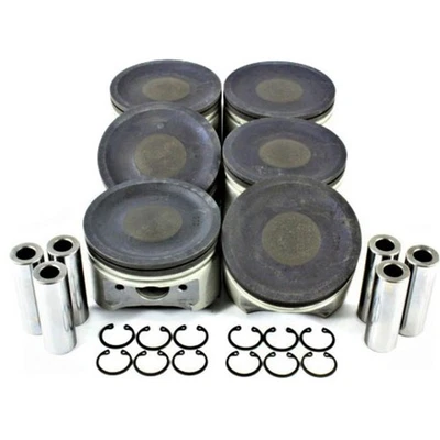 P133B DNJ Pistons Set of 6 for Mitsubishi Montero Sport Diamante 1997-2004 - Image 1 of 3