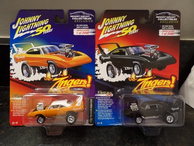 1970 PLYMOUTH SUPERBIRD 2019 约翰尼闪电中西部收藏品 1: 64 批量 — 第 1/4 张图片