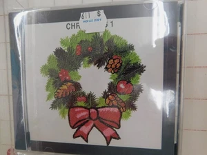 Christmas 1 Embroidery Designs Card for Janome Elna Kenmore Embroidery Machines - Picture 1 of 2
