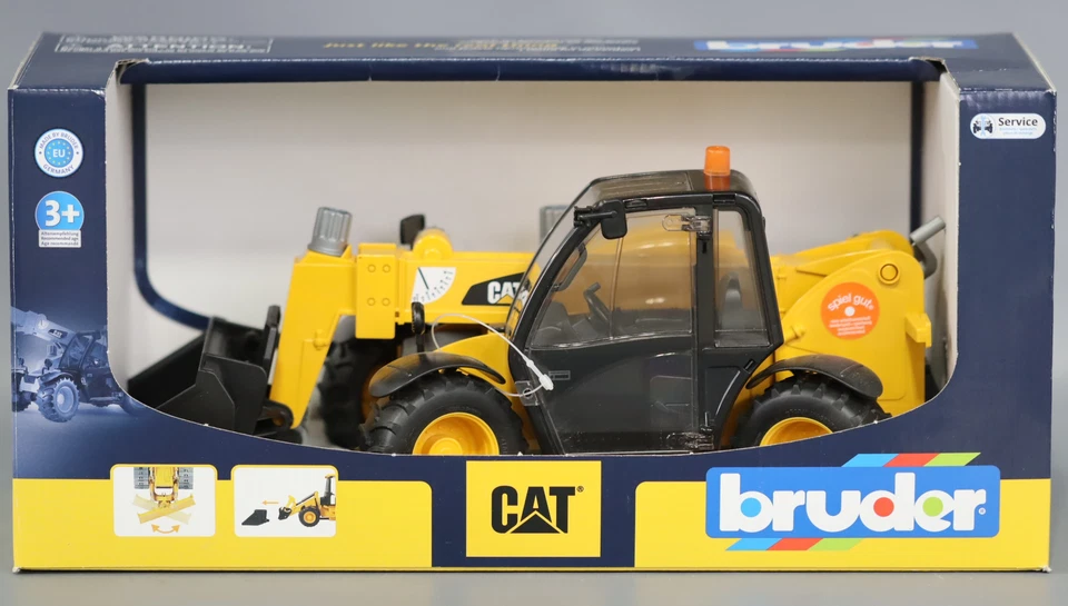 Игрушка строительная телескопическая Bruder 02142 Cat реалистичные движущиеся детали - Изображение 1 из 4