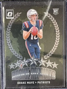 2024 Donruss Optic #5 Drake Maye Rookie Recruits New England Patriots RC - Bild 1 von 2
