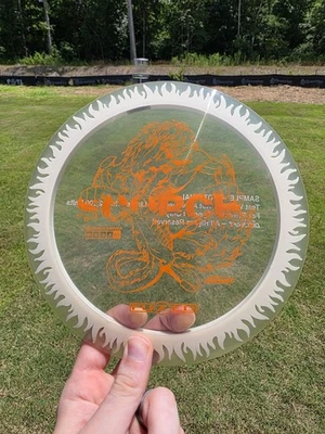 Discraft Sample FuZed Scorch - Flame Ring - Disc Golf Driver  - Image 1 of 2