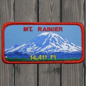 Mount Rainier Embroidered Patch — Iron On - Picture 1 of 1