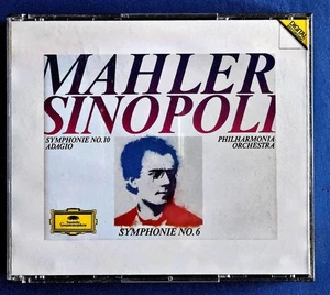 Mahler: Symphonie No. 6 & 10 - SINOPOLI Philharmonia Orchestra 2 CDs Box-Set - Bild 1 von 2