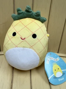 NUEVO Squishmallows 5” pulgadas Maui The Pineapple Food Squad Squishmallow - Imagen 1 de 9