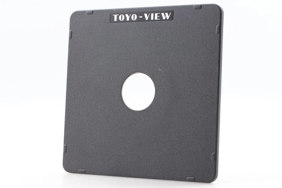 [ Near MINT ] Toyo View Lens Board  Copal #0 35mm Hole Size  4x5 From JAPAN - Image 1 of 4