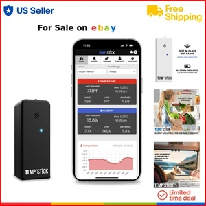 Temp Stick WiFi Temperature Humidity Sensor Data Logger No Subscription Home ... - Picture 1 of 11