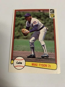 1982 Donruss Chicago Cubs Mike Tyson - Picture 1 of 1