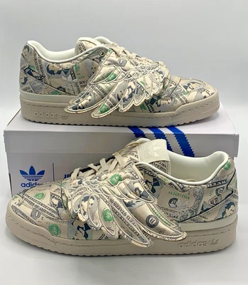 Adidas Jeremy Scott Forum Wings 1.0 Money Lo Size 12 - GX6393 Men's - Photo 1/4
