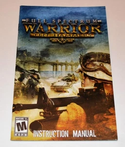 MANUAL ONLY Full Spectrum Warrior: Ten Hammers Sony PlayStation 2 PS2 - Picture 1 of 1