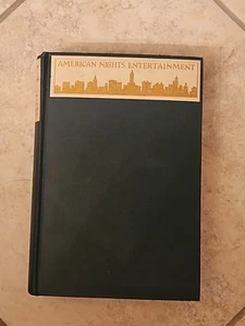 AMERICAN NIGHTS ENTERTAINMENT by GRANT OVERTON 1923 1ST PRINTING HC - Picture 1 of 8
