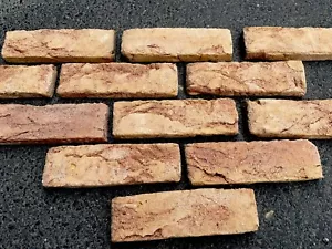 Klinkerriemchen Rotbunt / Schmelz - Bild 1 von 2