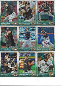 2015 Topps Factory Only Parallel Nathan Eovaldi #052/179 Miami Marlins #53 - Imagen 1 de 2
