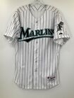 Miami Marlins Game Used Major League Majestic Jersey Size 42