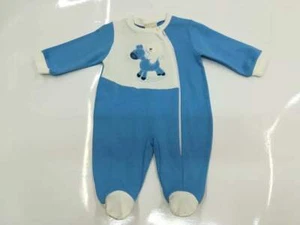 PIGIAMONE INTERO NEONATO ,TUTONE INVERNALE DA 6 MESI A 36 MESI - Picture 1 of 22