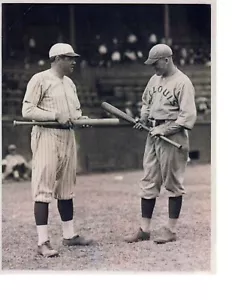 NEW YORK YANKEES BABE RUTH ROGERS HORNSBY CARDINALS 8X10 PHOTO HOF BASEBALL - Picture 1 of 1