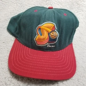 Vintage 1994 SEATTLE SUPERSONICS NEW ERA Low Profile SNAPBACK HAT - Picture 1 of 7