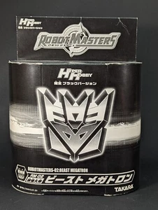 Transformers Robot Masters Black Megatron SEALED Takara RM-02 Beast Wars - Picture 1 of 4