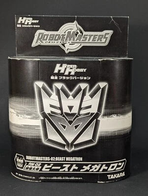 Transformers Robot Masters Black Megatron SEALED Takara RM-02 Beast Wars - Image 1 of 4