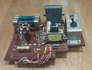 Miscellaneous Power Supply Board Assembly w/ Capacitors, Relay, Resistors - Picture 1 of 4