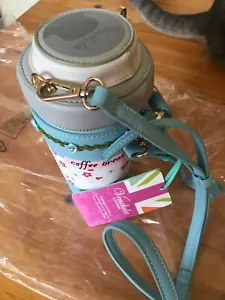 2019 SOLD LONDON: COFFEE BAR Cup Handbag,TAGGED,€135 - Picture 1 of 11