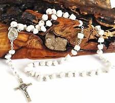 Apparition Hill Stone Rosary St. Benedict Medjugorje Handmade +Holy Gift Card