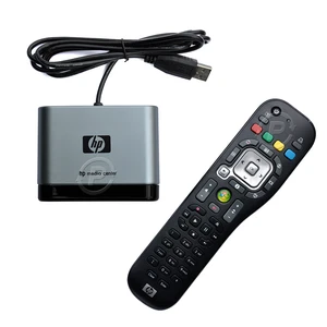 HP MCE Combo Kit Microsoft Windows Media Center Remote Control + USB IR Receiver - Picture 1 of 5