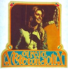 Original Vintage 70s Olivia Newton John Mini Iron On Transfer Music Grease
