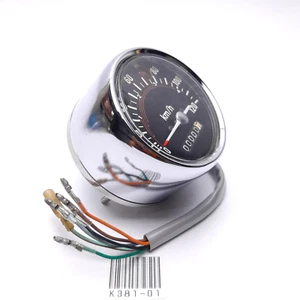 Honda 90Z S90Z May Fit For CL90Z CG110 S110 BENLY Speedometer Chrome Model NOS - Picture 1 of 8