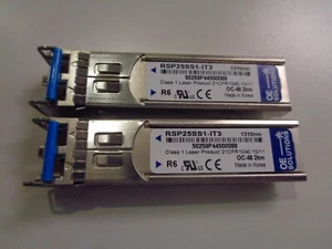 OE Solutions, RSP25SS1-IT3, 1310nm SFP (2 pezzi) - Ottime condizioni - Foto 1 di 1