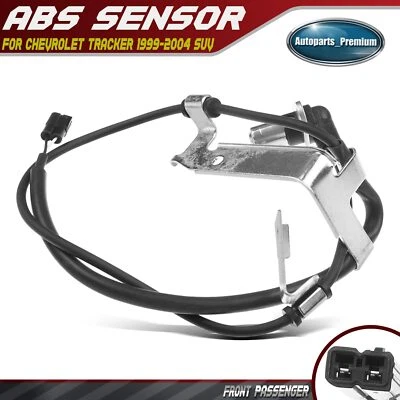 Sensor de velocidad de rueda ABS para Chevrolet Tracker 1999-2004 pasajero delantero derecho Foto 1 de 4