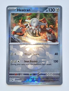Heatran 068/131 Master Ball Reverse Holo Prismatic Evolutions Pokemon Pack Fresh - Picture 1 of 2