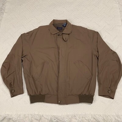 GANT "The Aviator" Harrington Zip Front Bomber Jacket Men's Small Army Green - Image 1 of 4