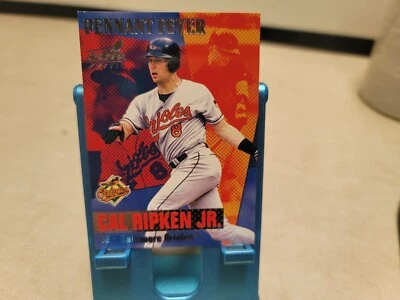 1999 Pacific Aurora Cal Ripken Jr. Pennant Fever Silver #/250 Orioles T9674 - Image 1 of 4