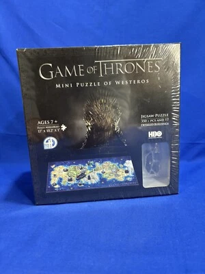Juego de Tronos 350+ Piezas Mini Puzzle de Poniente y 17 Edificios Totalmente Nuevo Foto 1 de 4