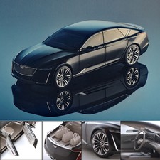 Cadillac Escala Concept Car - GM Original 1:18 Diecast Model Cars Collection