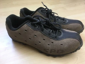 Shimano SH-MT22 Cycling shoe Mountain Road SPD w/Cleats Brown Sz 39 Approx US 6 - Picture 1 of 12