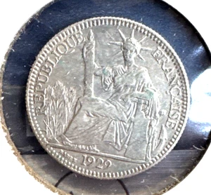 Französisch Indo China 1929 A zehn Cent KM 16,1 ss - Bild 1 von 2