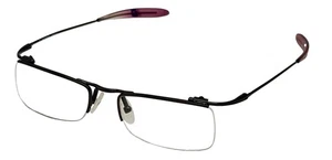 Gafas New Balance para hombre rectangulares de metal marco sin montura 356 3 Gunmetal. 51mm - Imagen 1 de 14