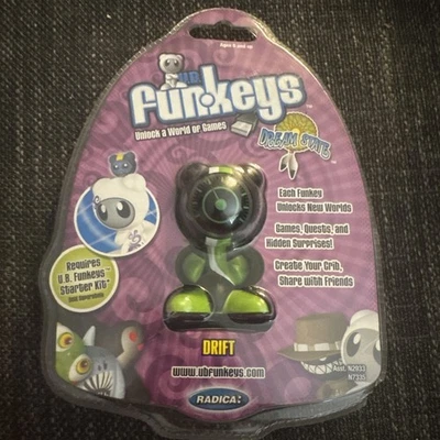 UB FUNKEYS DRIFT N7335 Black W/ Green White Stripe - Image 1 of 4