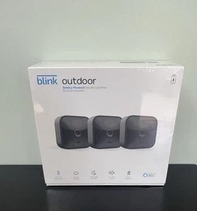 Blink Outdoor Battery Powered Security Cameras - 3 Camera System ~ Sealed - Picture 1 of 6