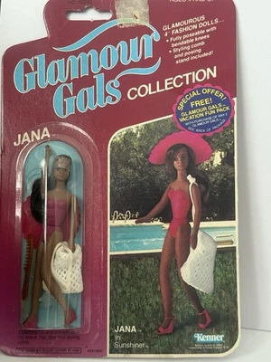 Kenner 1981 - Colección Glamour Gals - Jana In Sunshiner - #50170 vintage Foto 1 de 4