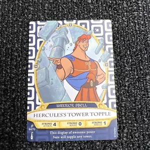 RARE! Disney’s Sorcerers of the Magic Kingdom Hercules’s Tower Topple Card #64! - Picture 1 of 4