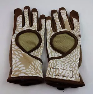 Damas Guantes de Jardín Un Par Digz Firma Beige Marrón Lavado a Máquina Grande - Imagen 1 de 9