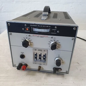 Fuente de alimentación de banco vintage Solartron PSU AS 1410.2 40V 5A - B24 - Imagen 1 de 13