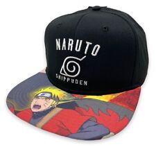 Naruto Shippuden Manga Japanese Anime Men's Officially Licensed Snapback Hat Cap