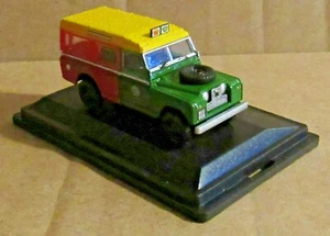 OXFORD DIECAST LAND ROVER SERIE II MASSSTAB 1:76 KOMBI MUSCHEL BP ÖL - Bild 1 von 5