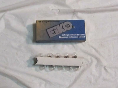 EIKO #53 Bombillas Lámpara Base Bayoneta 14.4V - 40761 - Paquete de 10 Foto 1 de 4