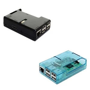 Latest 2018 Case for Raspberry pi 3 B Plus access to all ports RoHS Black & Blue - Afbeelding 1 van 6